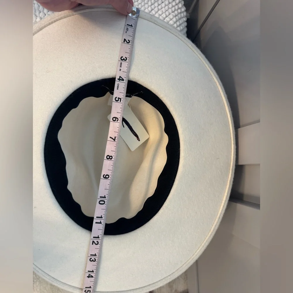 Lucky Cream Braided Trim Western Hat